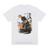 Samurai Cat Graphic Print TShirt for Women Unisex Summer Casual Fashion Loose Streetwear YK Tops Crew Neck Short Sleeve Tshirts