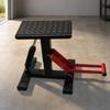 Hydraulic Motorcycle Repair Stand Diamond-Plate Top Vehicle Tool