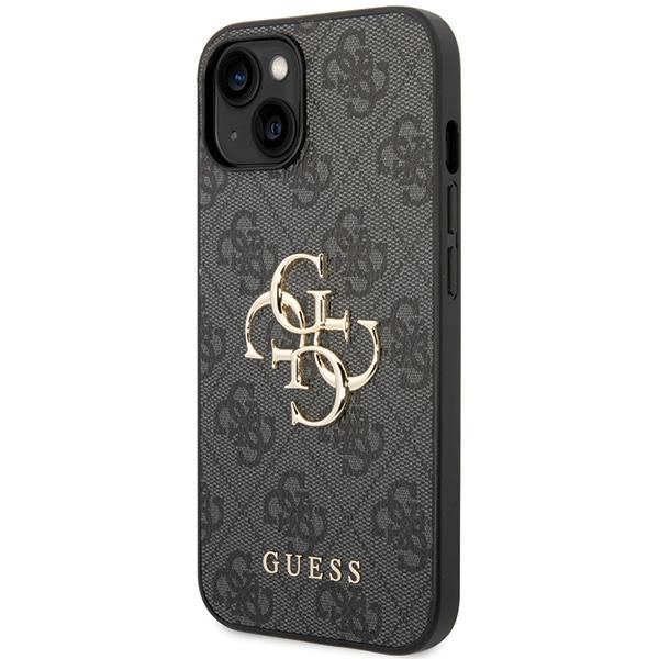 Guess Guhcp15M4Gmggr Iphone 15 Plus/ 14 Plus 6.7 Szary/Grey Hardcase 4G Duże Metalowe Logo