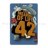 42 Donandx27 T Panik Leben Universum Alles Anhalter Guide Galaxie Metallschild Personalisierte Plaketten Personalisierte