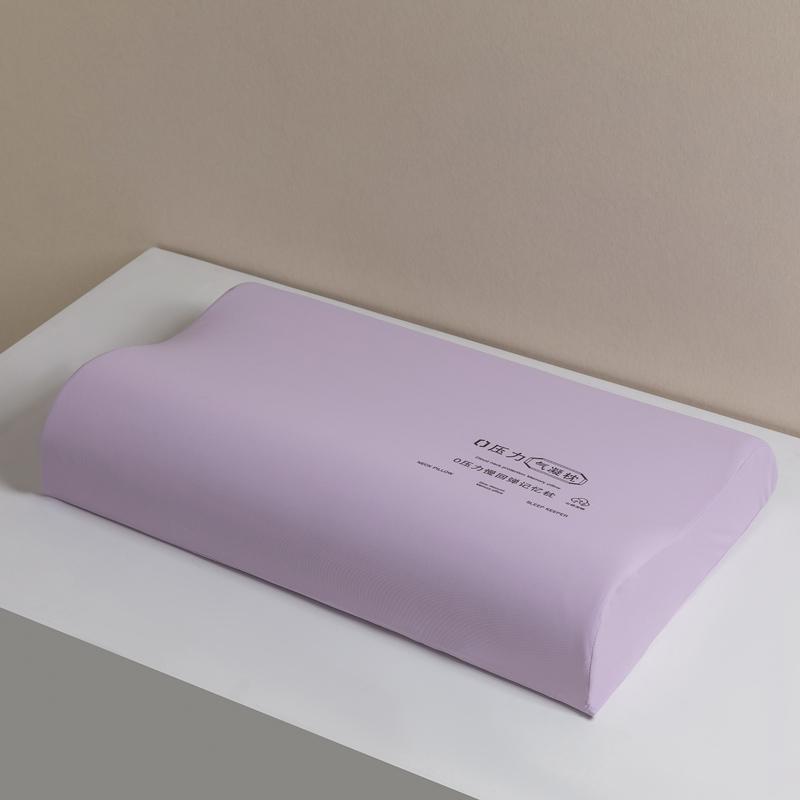 

Summer cool memory foam pillow to protect the cervical spine and help sleep at home for adults 30x50cm фиолетовый