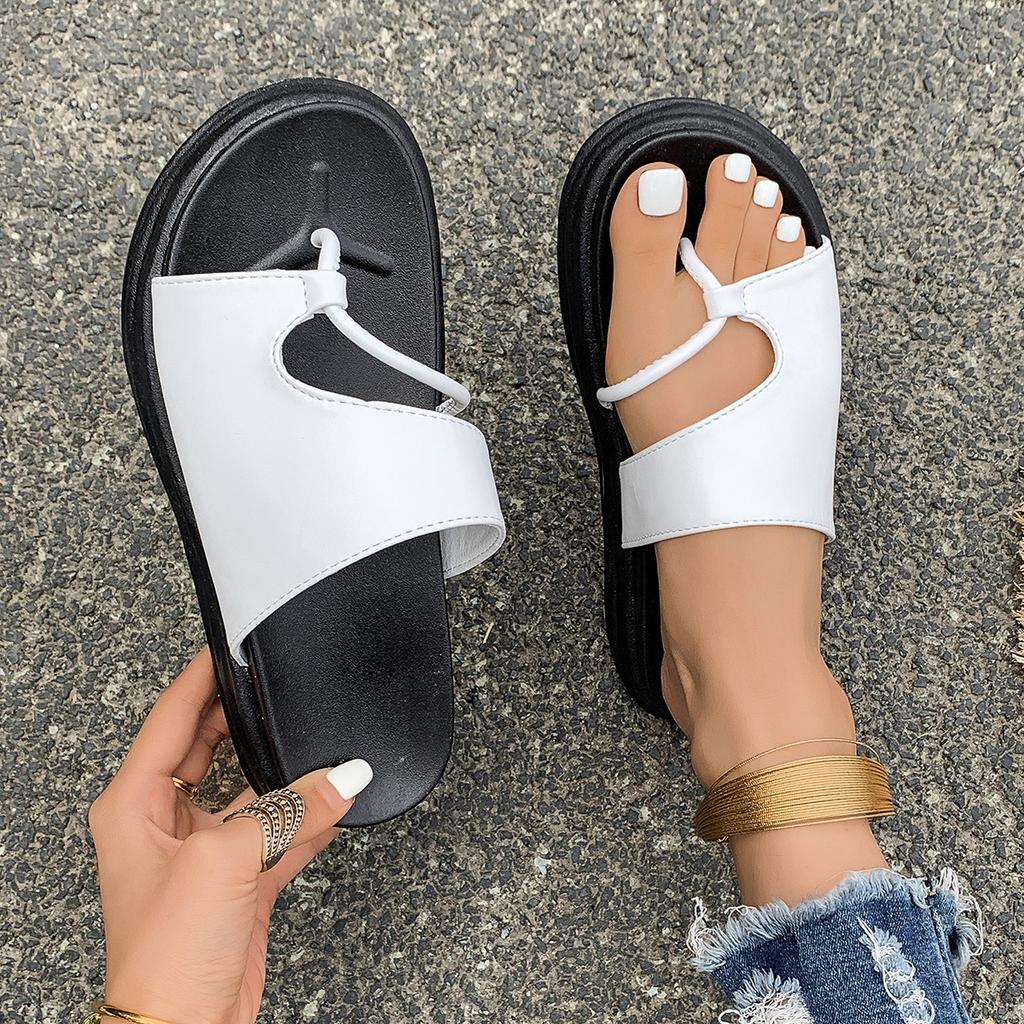 Women Slippers Trend Casual Sandals Ankle Designer Shoes Summer Beach Slippers Trend Outdoor Flip Flops 2024 New Slides Women
