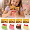 Soft Squeezable Cake Roll Squishy TPR Squeeze Toy Fashion Squeeze Fidget Toy  Desk Decor