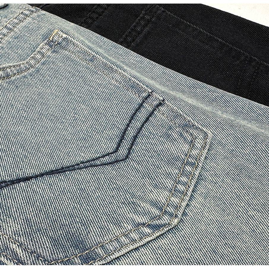 Men's Summer Blue Straight-Leg Five-Point Shorts