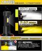 SINMAIT LED-Nebelscheinwerfer mit Speicher Super Echtes Ersatzteil OEM Verstellbares Set von 2 Dual H16/H8/H11 Zweifarbenfunktion, Hell, Birnen, Gelb/Weiß,