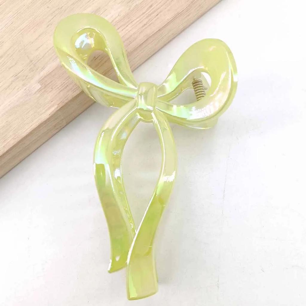 1/6 PCS Ponytail Acrylic Hair Claw Grab Bow Large Hair Clip Hollow Square Hairpins Barrettes for Women Girls Hair Accessories