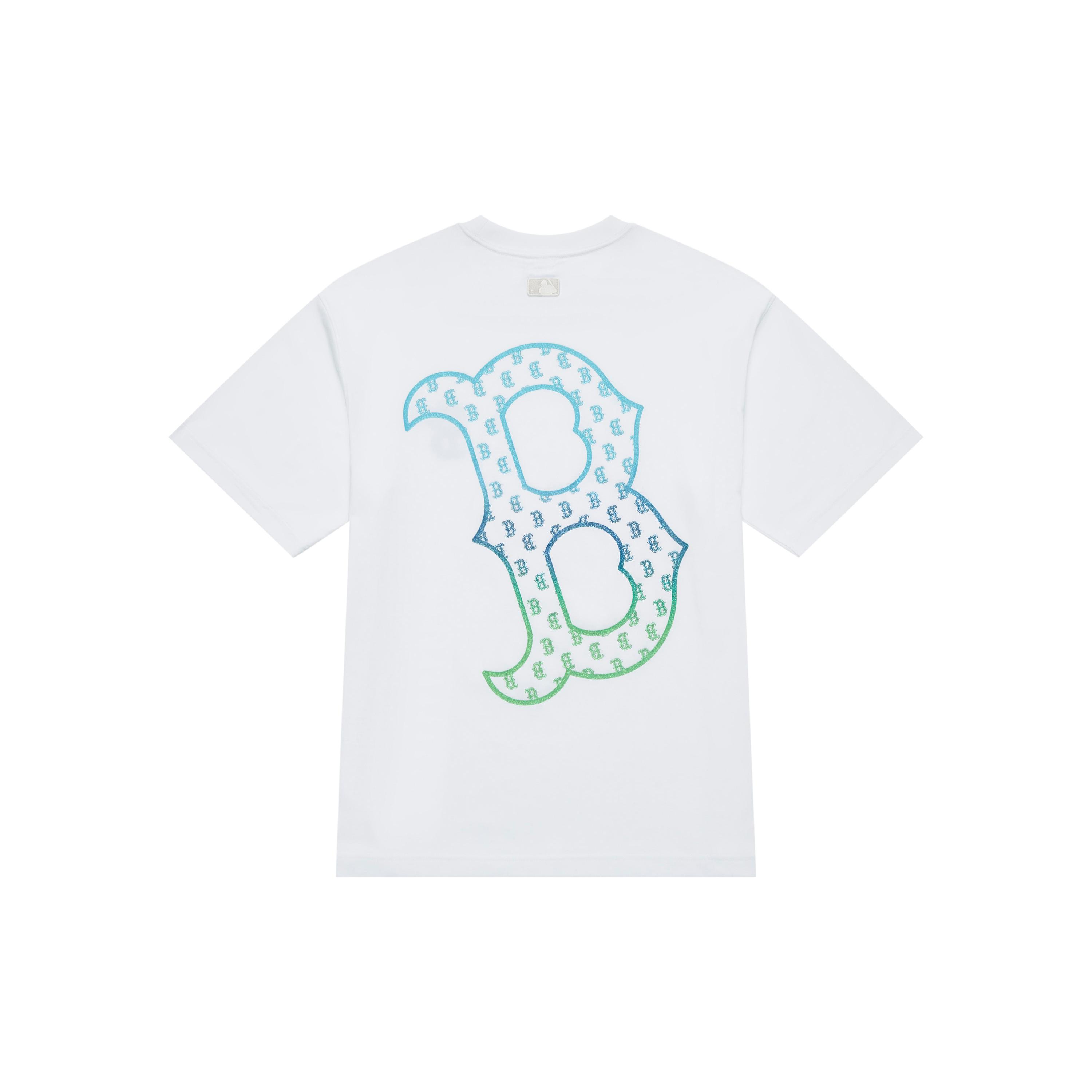 

New MLB MONOGRAM Reading Collection SS24 T Shirt Unisex Ivory 3ATSM1643-43IVS XL