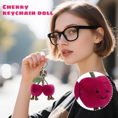 Cute Fruit Plush Doll Pendant