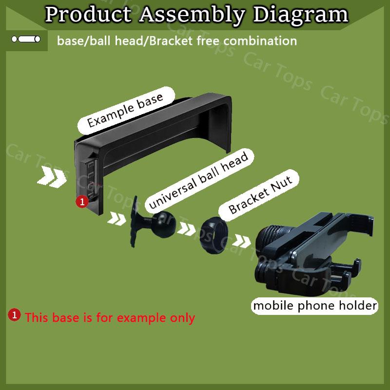 Car Mount for Volkswagen ID.7 VW ID7 2025 2024 15"Screen Mobile Phone Holder Wireless Charging Stand Gravity Bracket Accessories