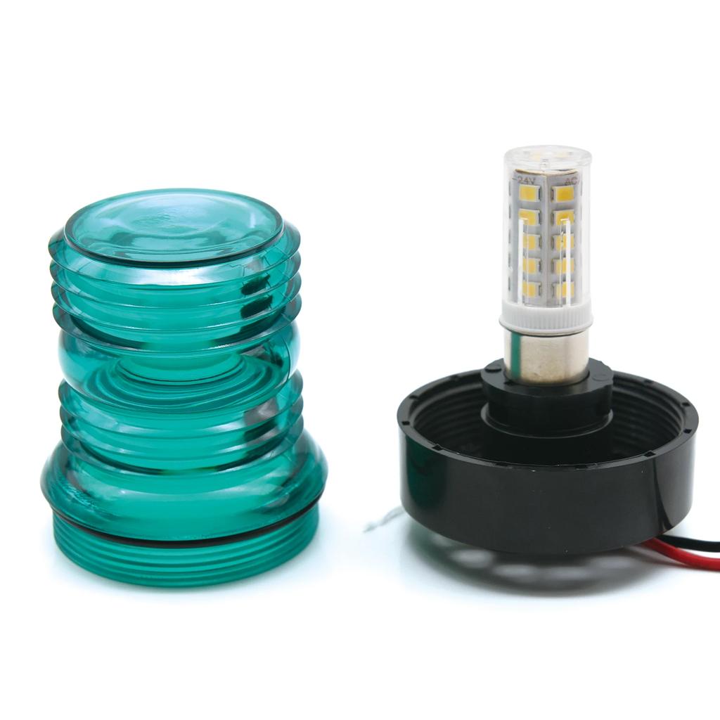 12V LED Navigation Light Red Green White Light Waterproof Marine Boat Yacht Light Navigation Anchor Light 360 Degree All Round