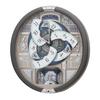 Seiko Zegar ścienny Zegar kwarcowy Karakuri Zegar analogowy Triple Selection Melody Grey 443 x 405 x 97mm RE603N