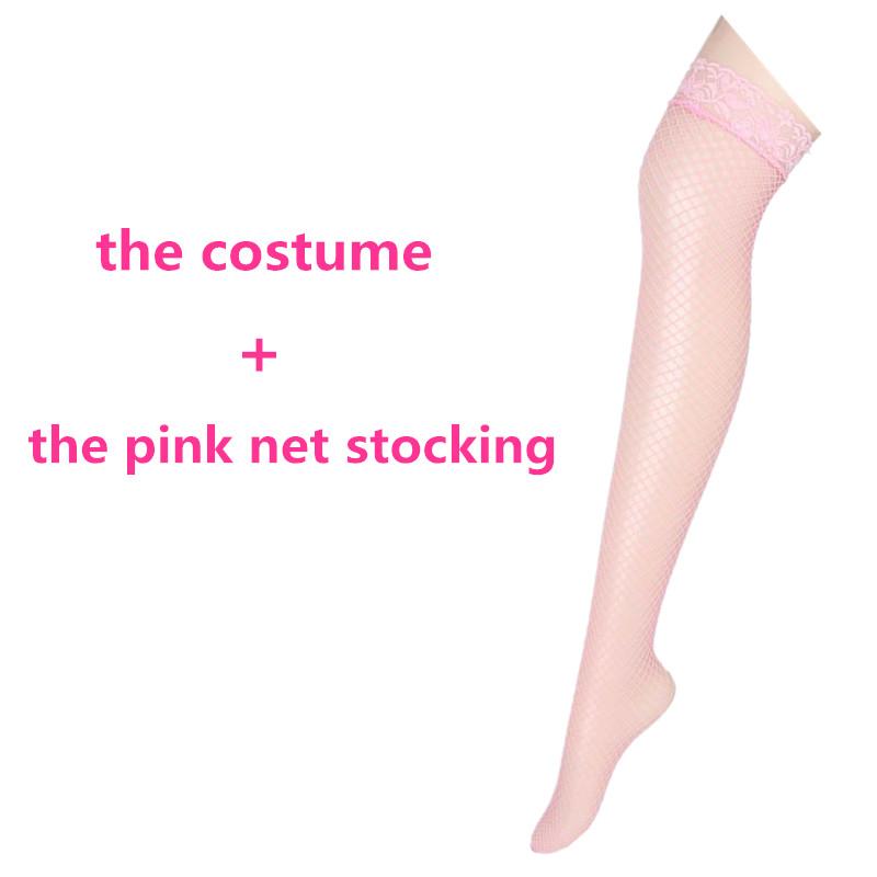 New  Europe United States Pink Cute Sexy Lingeries Maid Cosplay Women Girls Princess Maid Uniform Temptation