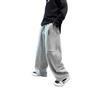Spring 5-14Y Kids Wide Leg Sweatpants Teenage Boys Sports Pants Streetwear Fashion Loose Trousers Children Elastic Waist Pants