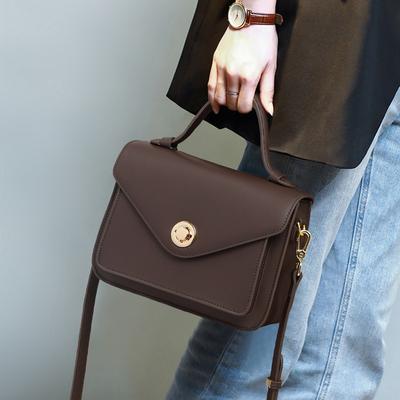 2025 New Fashion Women's Bag Messenger Bag Genuine Leather Commuter Bag High-end Versatile Shoulder Handbag