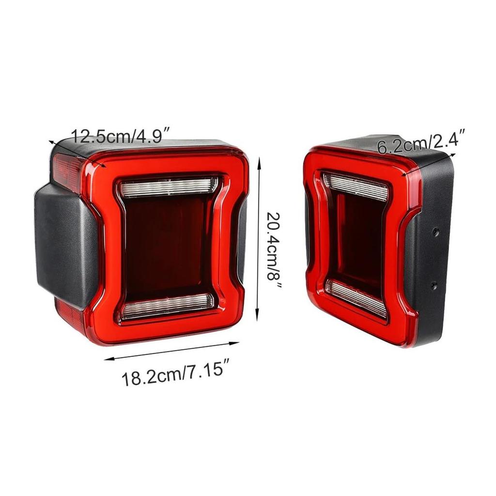 Tail Lamp Wrangler JK 2007-2018 Brake Lamp Reverse Daytime Running Light Car Tail Light