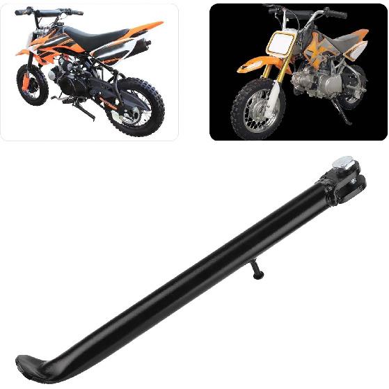 

12in Kick Stand, 12in Kick Stand For SDG SSR Coolster 70 90 110 125 KL10 Dirt Pit Bike, Forged by Steel Alloy, Easy Installation