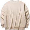 Anta Comfortable Loose Fit Round Neck Pullover Breathable Sweatshirt Men Sweatshirt Oat-Milk-Brown 952448709-6