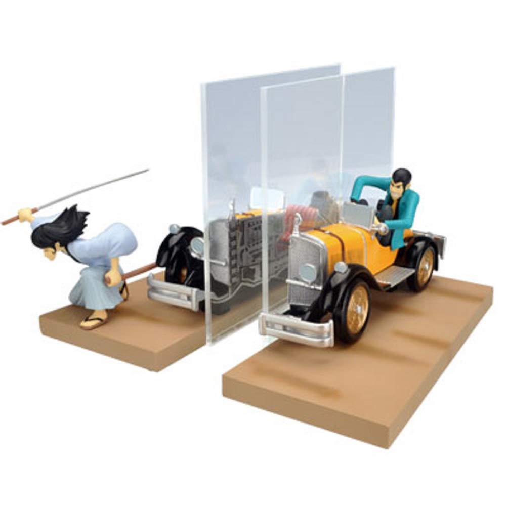 

Ichiban Kuji DX Lupin the Third Приз C Гоэмон разрезанный пополам мини-подставка для книг 1-й.