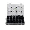 280-Piece Assorted Snap Fasteners for Toyota, Honda, BMW, Chrysler, Suzuki - Model HE53 Boxed Set