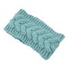 European American Handmade Elastic Yarn Women's Headband Autumn Winter Warm Hair Accessories Ear Protection Twist Knitted Design