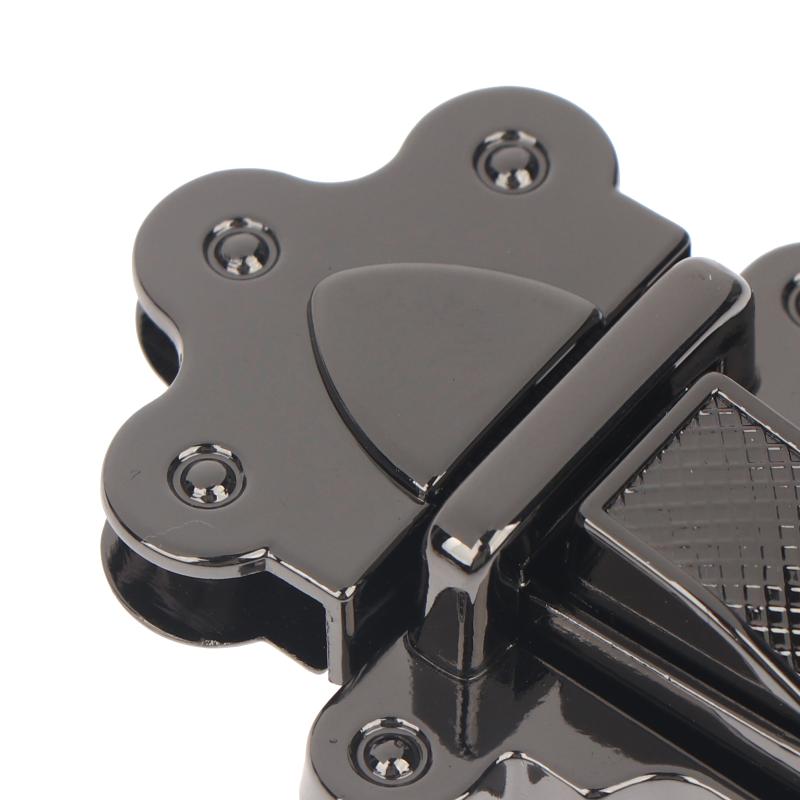 1 Set Metal Push Tongue Closure Lock Durable Anti-Rust Clasp Parts for DIY Handbag Leather Making Craft Accessory