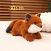 30/40 cm weicher, flauschiger Fuchs-Plüschtier, Cartoon-Tier, Fuchs, ausgestopfte Puppe, Mädchenliebhaber, Valentinstagsgeschenk, süßes Sofa-Dekor-Kissen