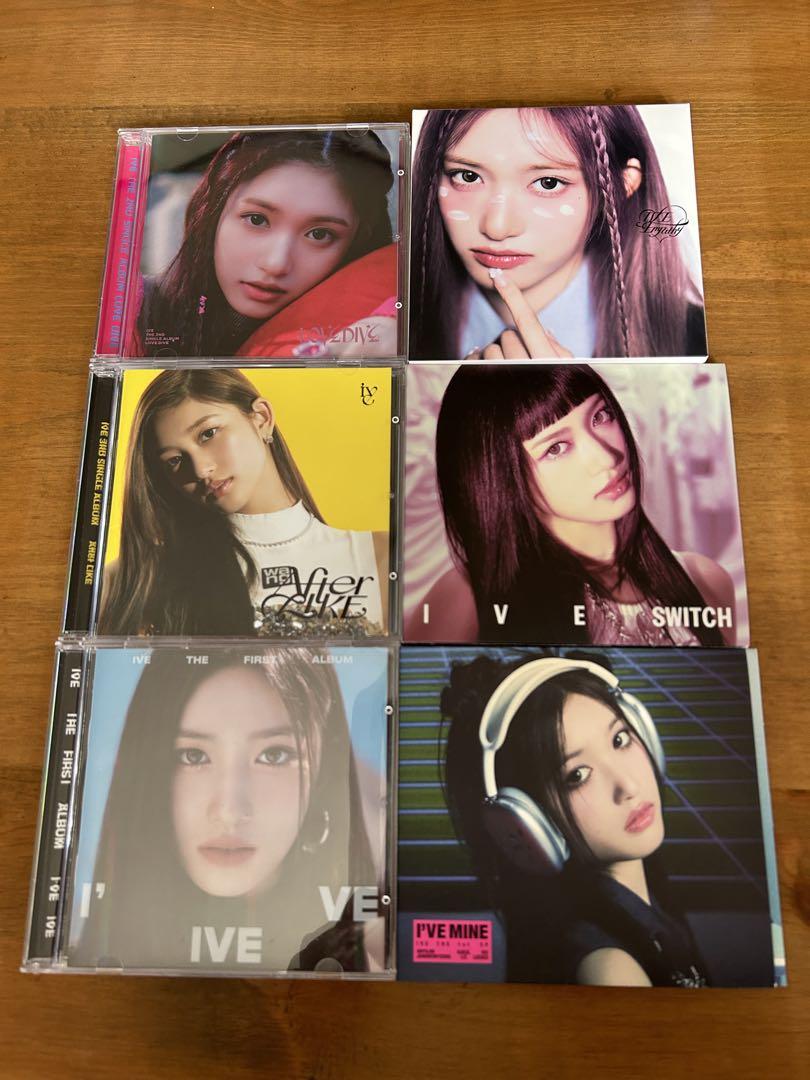 

[USED] IVE Iso Digipack ver. Korean CD, opened, set of 6