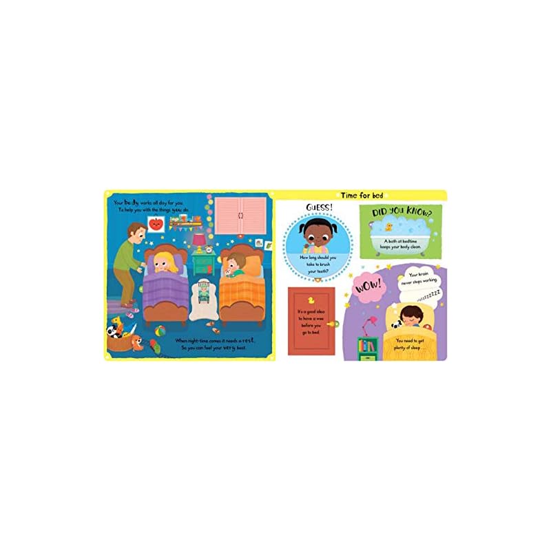 First Facts and Flaps: My Busy Body Lift the Flaps To Learn How the Human