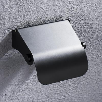 Bathroom Stainless Toilet Roll Paper Holder Tissue Dispenser 5x5x1.8 Inch