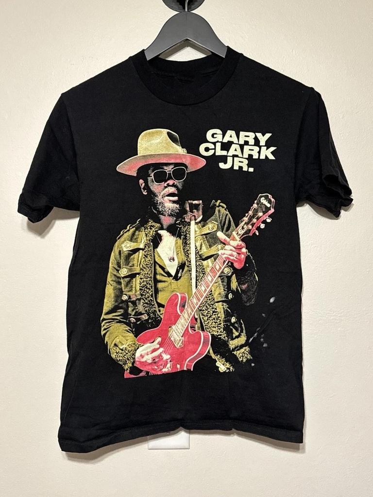 Gary Clark Jr Live In Tour Gitarist Shirt Katoen Zwart Unisex S5xl 1uu128