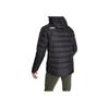 Puma Solid Color Logo Print Hooded Zipper Long Sleeve Down Jacket Men Outerwear Black 672393-01