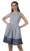 Moomaya Printed Lace Evening Mini Dress For Party Sleeveless Women Clothing