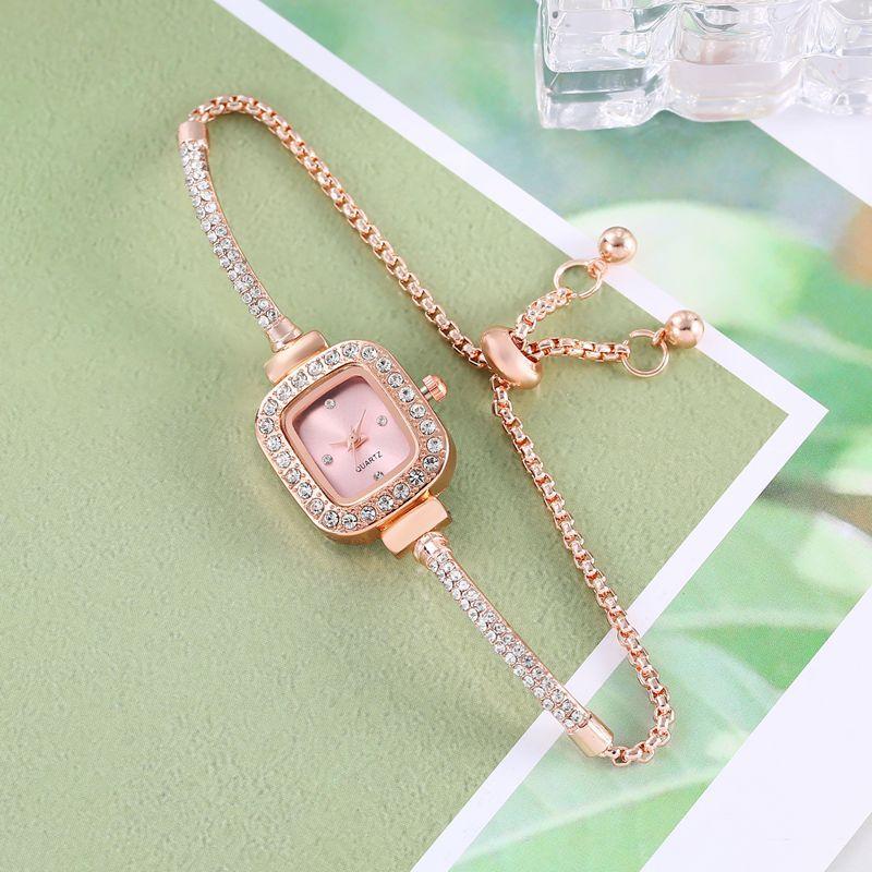 Ceas Simplu Casual Personalizat la Modă Nouă Set Ceas de Damă la Modă Ceas Fashion cu Curea Digitală Fluture