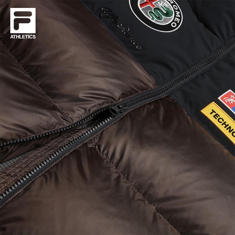 FILA Men's Color Block Ski Down Jacket