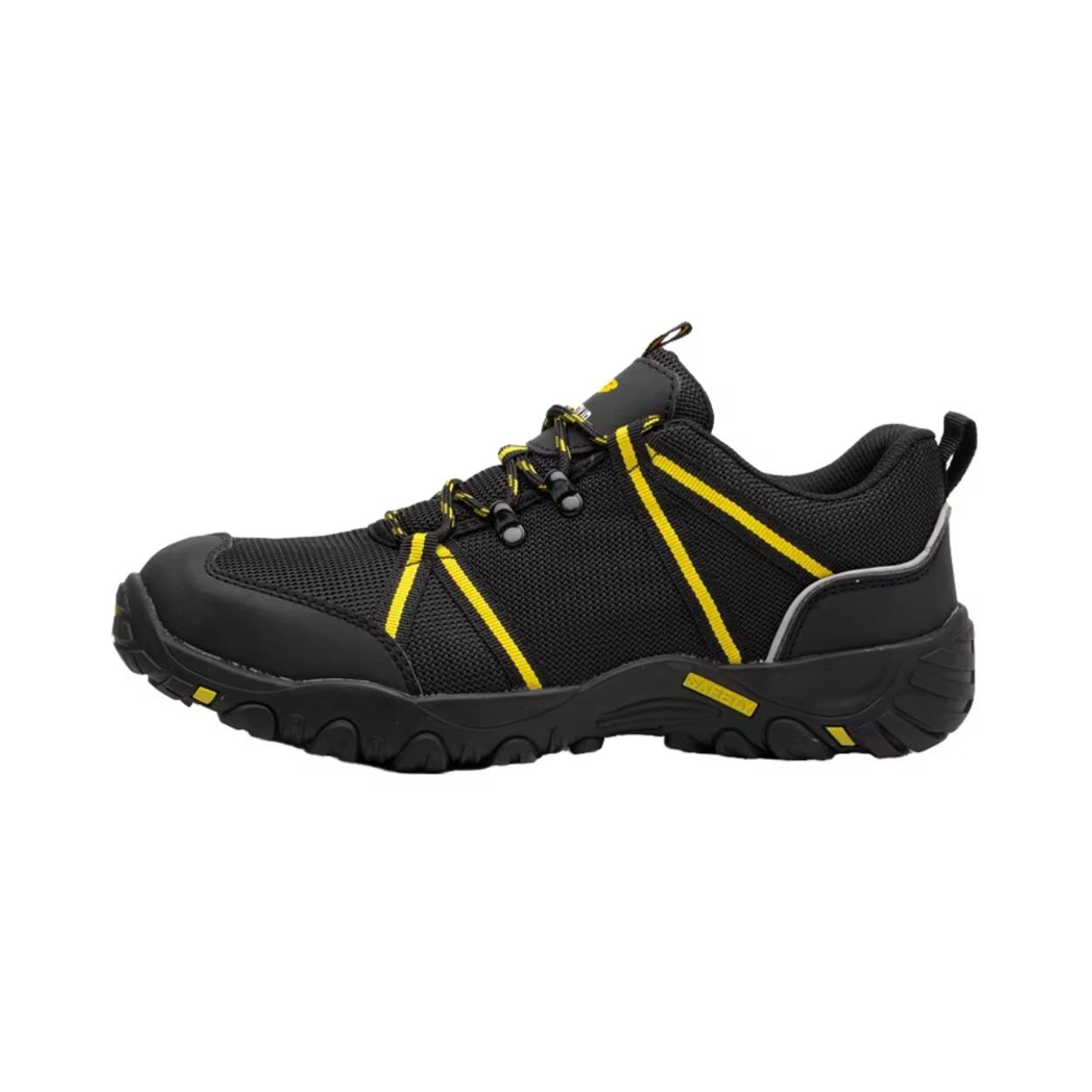 

New Arrival Indestructible Lightweight Sports Safety Shoes for Men Custom Logo Steel-Toe Work Boots Customizable Logo 40 чёрный