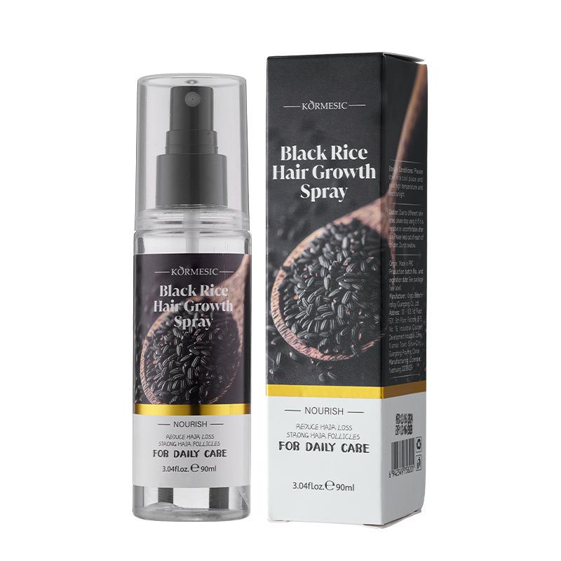 Black rice Long Hair Spray, making your hair fluffy and smooth.