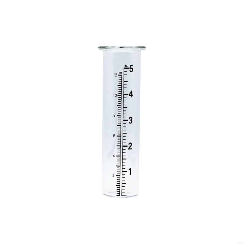 Innovative Rain Gauges Cold Resistant Gauges Glass Rain Meter Easy to Use for Precise rain Trackings in Any Soil Type