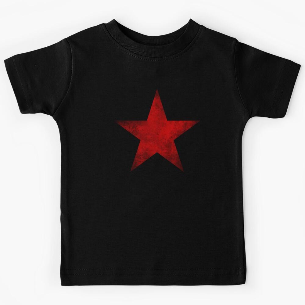 Red Star of the Winter Soldier Kids T-Shirt 140