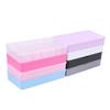 Fake 2 Size Nail Box Nail Tip Empty Box Multicolour Nail Art Case Container Box Acrylic Storage Case 11 Grids Tool