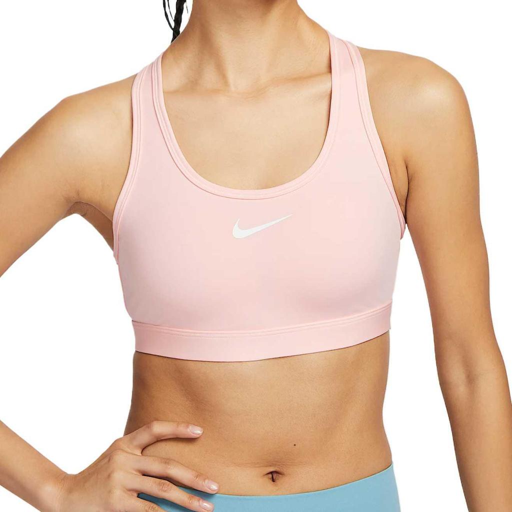 Nike Swoosh Dri-Fit Minimalist Fashion Versatile Quick-Dry Classic Sports Underwear Women Underwear Light-Pink White DX6822-608