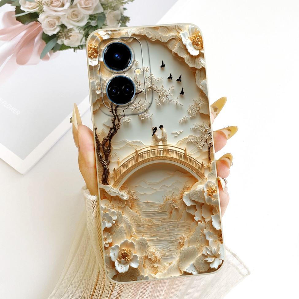 For Tecno Camon 19 CI6n Casing Fashion Cartoon Cute Funny Painted Silicone Phone Case For Tecno Camon 19 Pro Cover CI8 CI8n