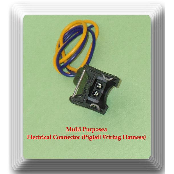 Многоцелевой 2-проводной электрический разъем с косичкой