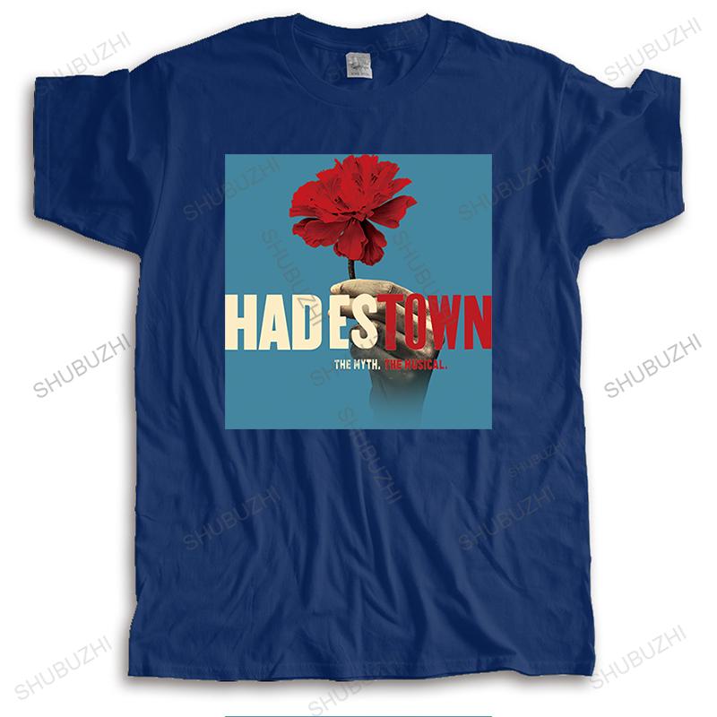 Unisex Luxury Vintage T Shirt Short Sleeve Hadestown The Broadway Musical Logo Cotton Fashion Tshirt For Him Plus Size Teeshirt