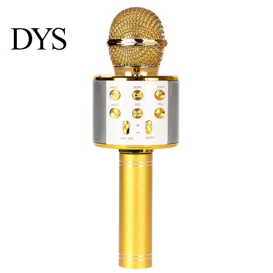 Live Microphone Wireless High Fidelity Intelligent Noise Cancelling Voice Control LED Bluetooth-compatible Lights Karaoke Funny Changer for Show