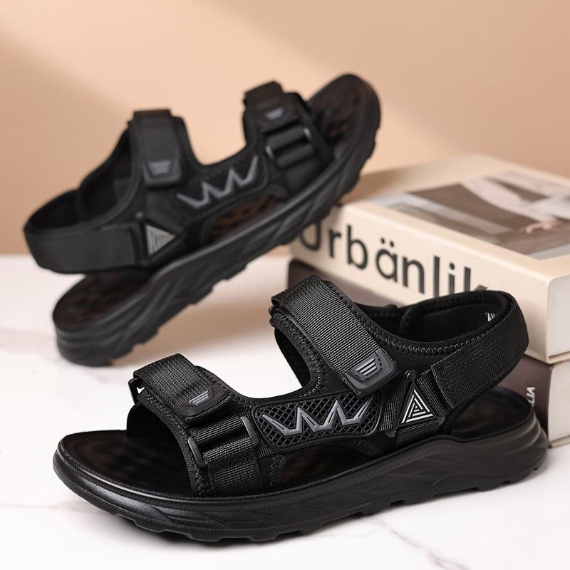Fashion Fashion Leisure Beach Holiday Sandals for Men Lightweight Wading Aqua Shoe Outdoor Casual Summer Shoes Open-toe Male Beach Flats