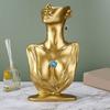 Fashionable Necklace Display Stand Mannequin Shaped Jewelry Holder for Showrooms