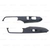 Car ABS  Window Lift Switch Panel Cover Trims Carbon Fiber For Ford Mustang 2015 2016 2017 2018 2019 For LHD Car Accessories
