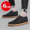 Lift Men Breathable Mesh Elevator Shoes Soft Comfortable Height Increasing Sneakes 6cm Insole Heightening Sports Plus Size 38-46