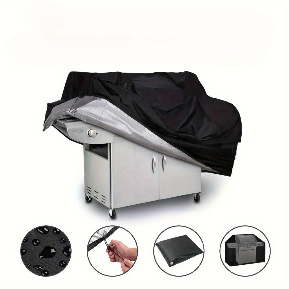Capa à Prova d'Água para Churrasqueira Externa à Prova de Poeira Protetora Resistente às Intempéries Capa para Fogão para Churrasqueira a Gás e Carvão