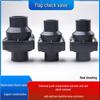 PVC Flip-Flap One-Way Check Valve for Anti-Backflow, Vertical & Horizontal Use